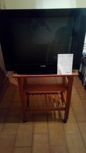 Vendo combo TV 29 y mesa con ruedas