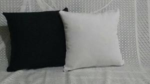 2 x $350 Almohadones de gabardina