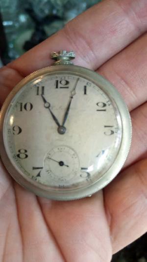 Antiguo reloj de bolsillo teleyon funcionando se le perdió