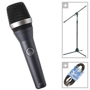 VENDO Kit Microfono Akg D5 Dinamico Profesional + Pie Cable