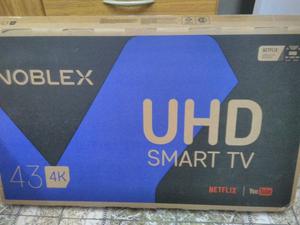 VENDO SMART TV 43 NOBLEX UHD 4K NUEVO EN CAJA SIN USO