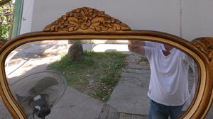 Antiguo espejo biselado Luis 15