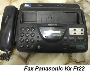 Fax Panasonic KX FT22 3 rollos de papel