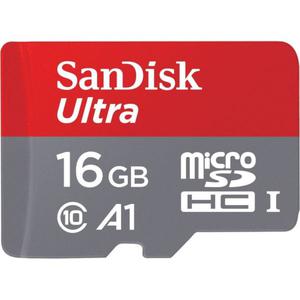 Micro SDHC Sandisk Ultra 16GB A1 Clase  MB/s