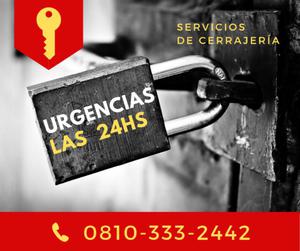 URGENCIAS LAS 24HS! SERVICIOS DE CERRAJERÍA EN PUERTO