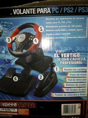 vendo volante para pc ps2 y ps3