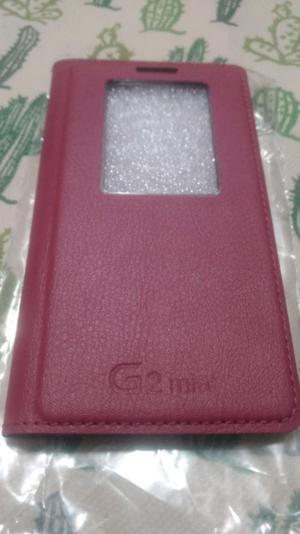 Funda cover flip para LG G2 mini Rosa