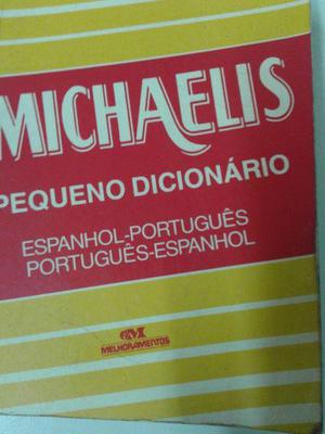 Michaelis Pequeno dicionario Espanhol Portugues y