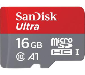 Micro SDHC Sandisk Ultra 16GB A1 Clase  MBs