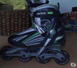 VENDO ROLLERS NRO 37 CON BOLSO Y PROTECCIONES CASI NUEVO