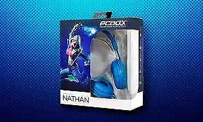 Auricular Pcbox Nathan Pcb-h700 Celeste - Microfono - 1,5mts