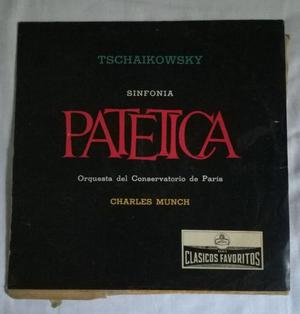 Disco Vinilo Sinfonia Patetica Tschaikowsky