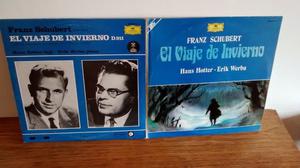 Franz Schubert - El viaje de Invierno - 2 discos sin usar