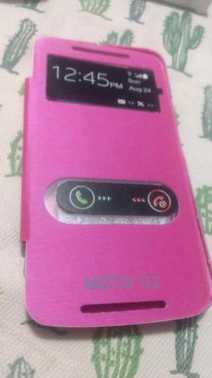 Funda cover flip para Motorola Moto G2