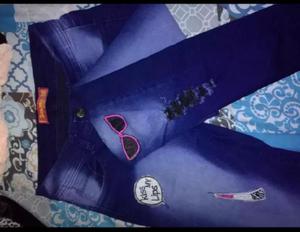 Jeans chupin talle 36 elastisado