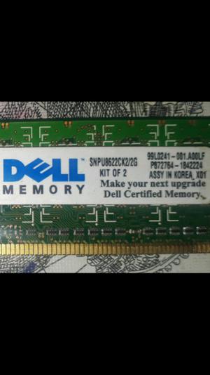Memoria Ram Marca Dell de 1 Gb