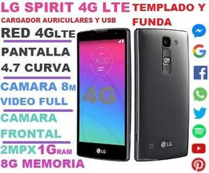 VENDO LG SPIRIT 4G COMPLETO,PANTALLA CURVA 4,7HD,CAM 8M
