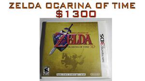Zelda Ocarina Of TIme Nintendo 3DS en Perfecto Estado, Todos