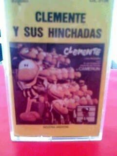 cassette clemente y sus hinchas