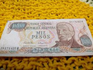 Billetes argentinos buen estado