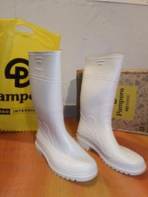 Botas Pampero Blancas T 44