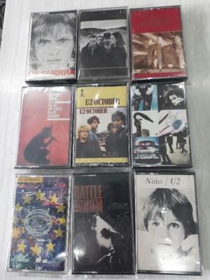 Lote cassettes U2