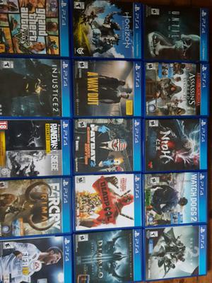 Lote juegos ps4