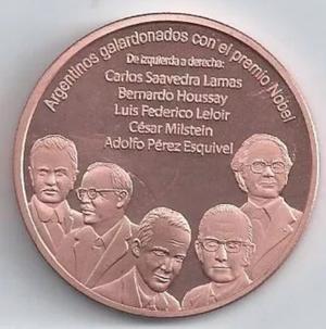 Medalla CONMEMORATIVA a los Ganadores Argentinos del premio
