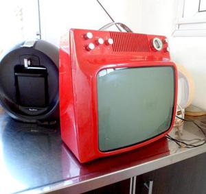 antiguo tv blanco y negro retro vintage funciona hay varios