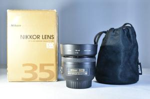 Lente Nikon AF-S 35mm 1.8G