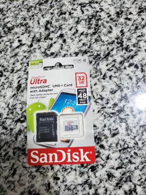 Memoria Sandisk Micro Sd Hc 32gb Clase 10 Ultra Fhd Nueva en