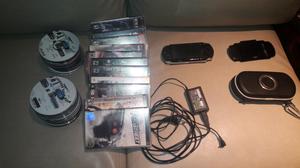 PSP sony con accesorios y  juegos