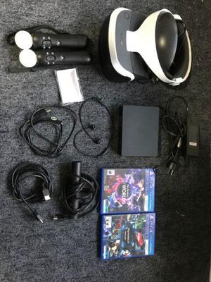 Sony Playstation Vr Combo con 2 Juegos Con Caja Incluida!!