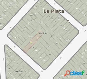 Terreno en venta en La Plata calle 18 e/ 65 y 66