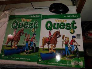 Your Quest 4 Pupil's Book + Activity Book + 2CD - Macmillan
