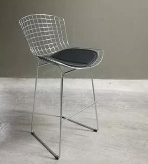 Banqueta Silla Bertoia Cocina Cromada