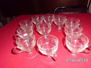 COPAS DE CRISTAL PARA PONCHE