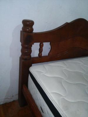 Cama + colchón de 2 1/2 plaza