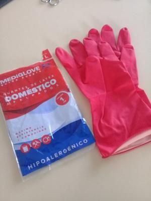 Guantes Domésticos - Afelpados Excelente Calidad