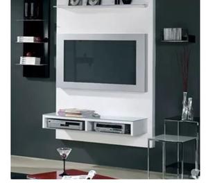 Panel Flotante TV 32´ con rack y estante. PREMIUM