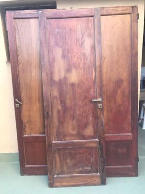Puertas de madera antigua x 3