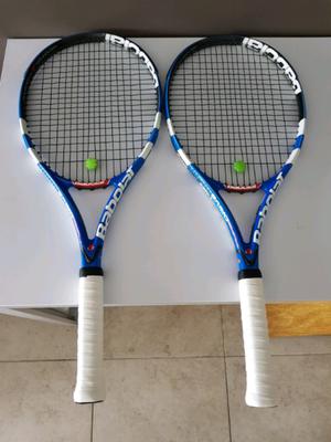 Raquetas de tenis con raquetero