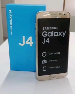 Samsung j4 32 gb color dorado