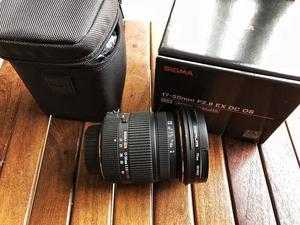 Sigma Nikon  f2.8 Impecable, por no decir nuevo.