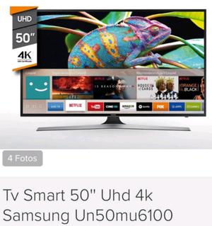 TV Smart SAMSUNG 50" Uhd 4k. Nuevo. Garantía.