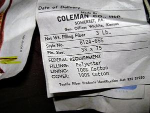 Bolsas de dormir marca Coleman (importadas) x 6