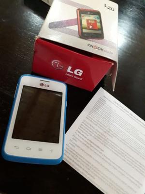 Celular LG L20 nuevo 1 mes de uso,con caja,solo para