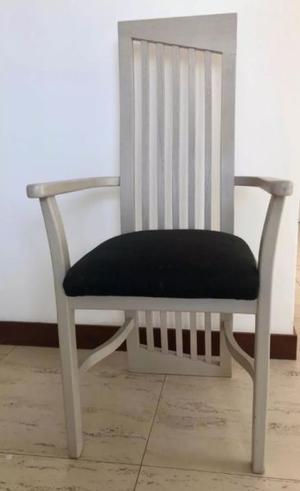 Juego de 6 sillas diseño moderno