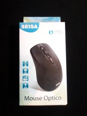 Mouse Óptico USB color negro