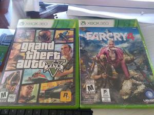 VENDO GTA5 Y FAR CRY 4